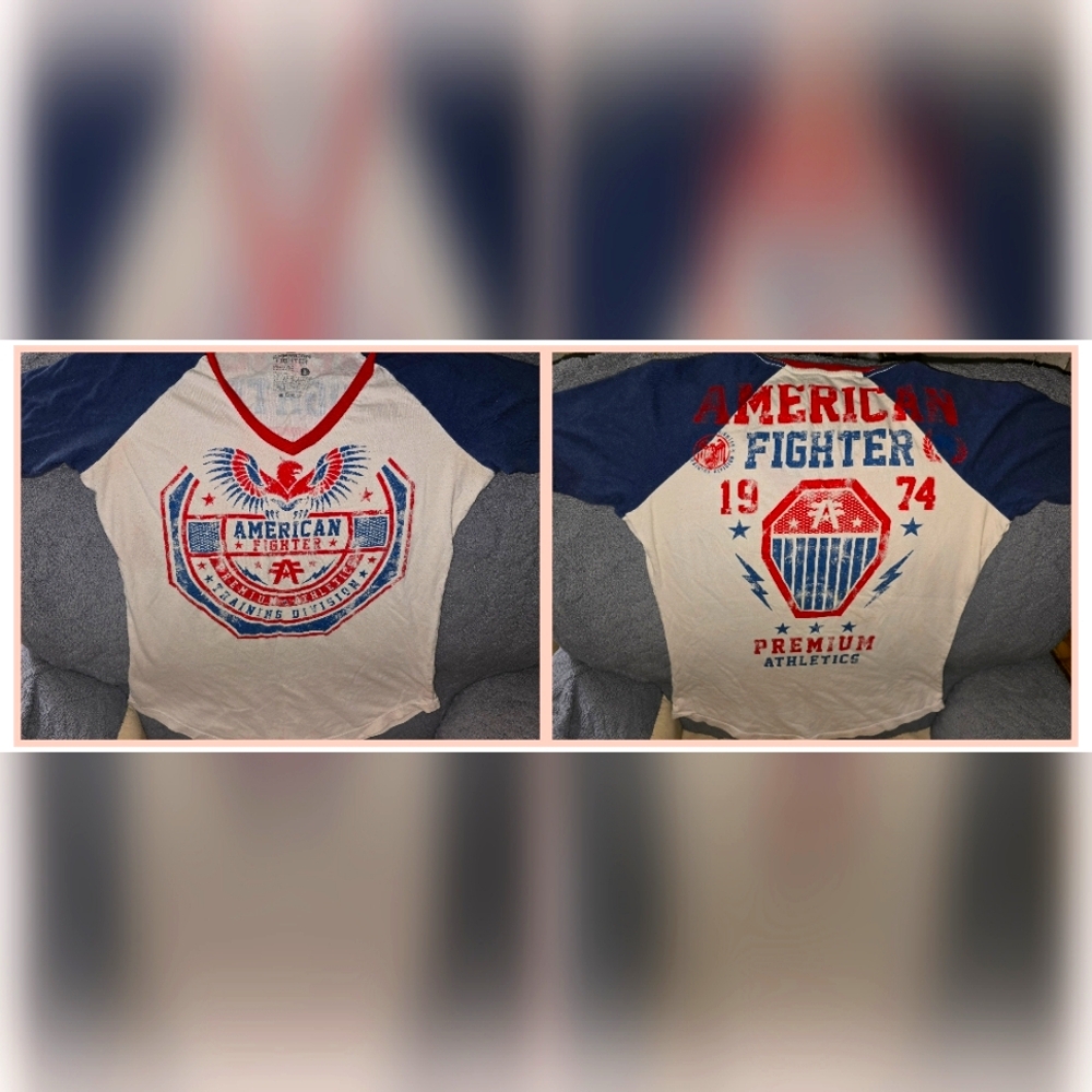 American Fighter V neck Tshirt